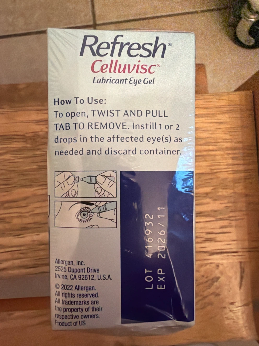 Refresh Celluvisc Lubricant Eye Gel - 30 Single-Use Containers - photo 3