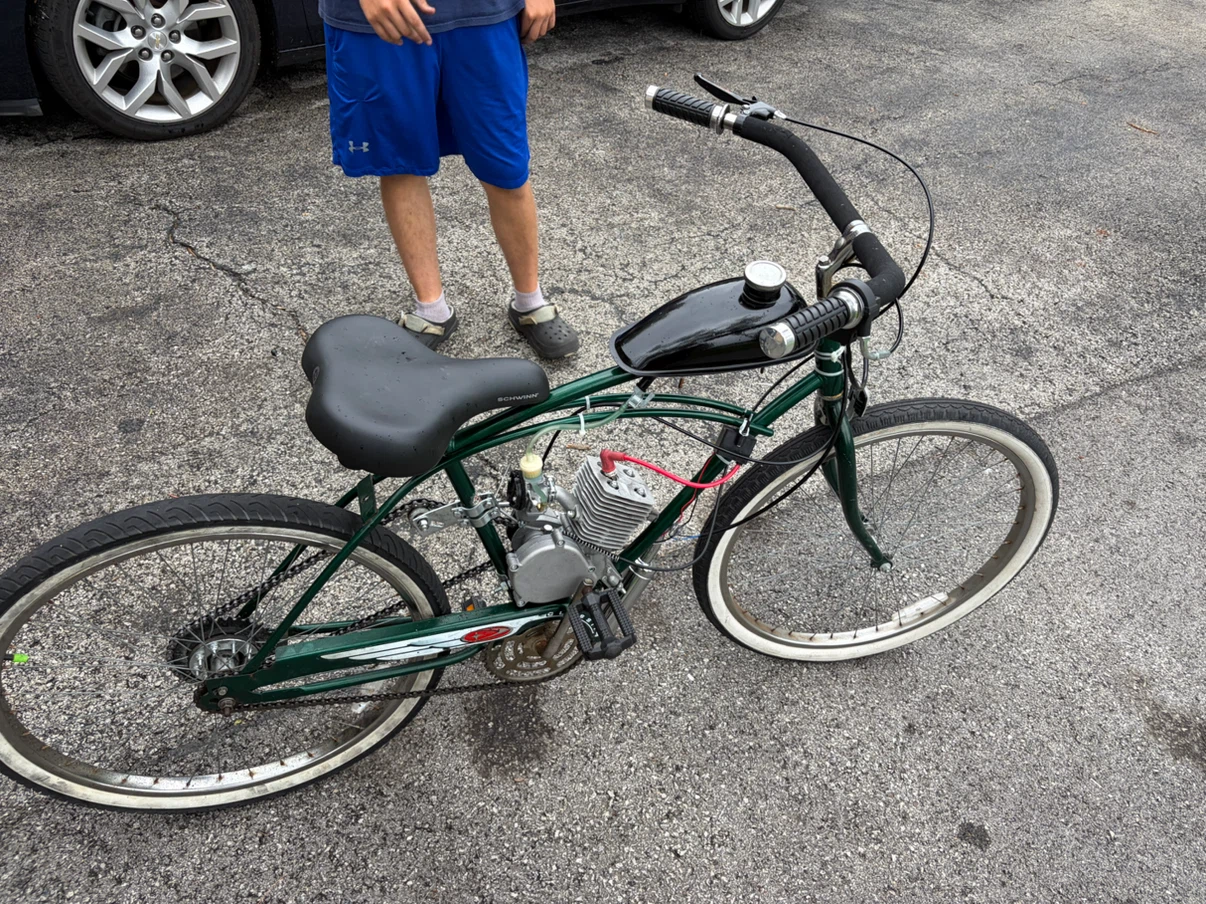 100cc 2-stroke Motorized Bike *BRAND NEW ENGINE NOT BROKEN IN!*