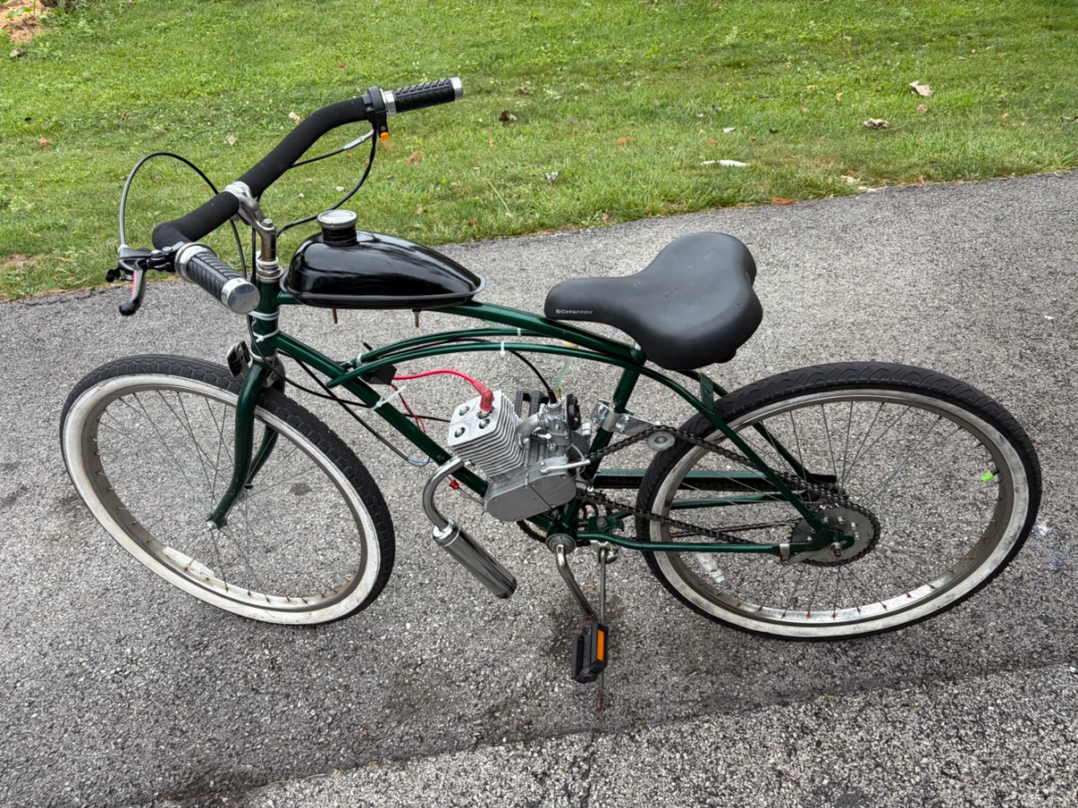 100cc 2-stroke Motorized Bike *BRAND NEW ENGINE NOT BROKEN IN!* - photo 4