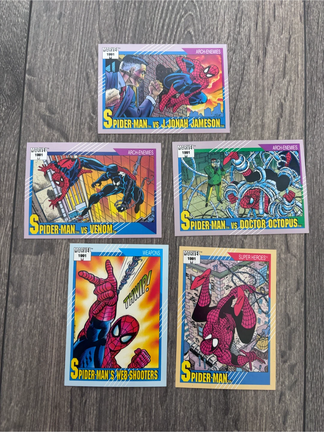 Marvel series 2 Spider-Man Trading Cards (1991) - photo 2