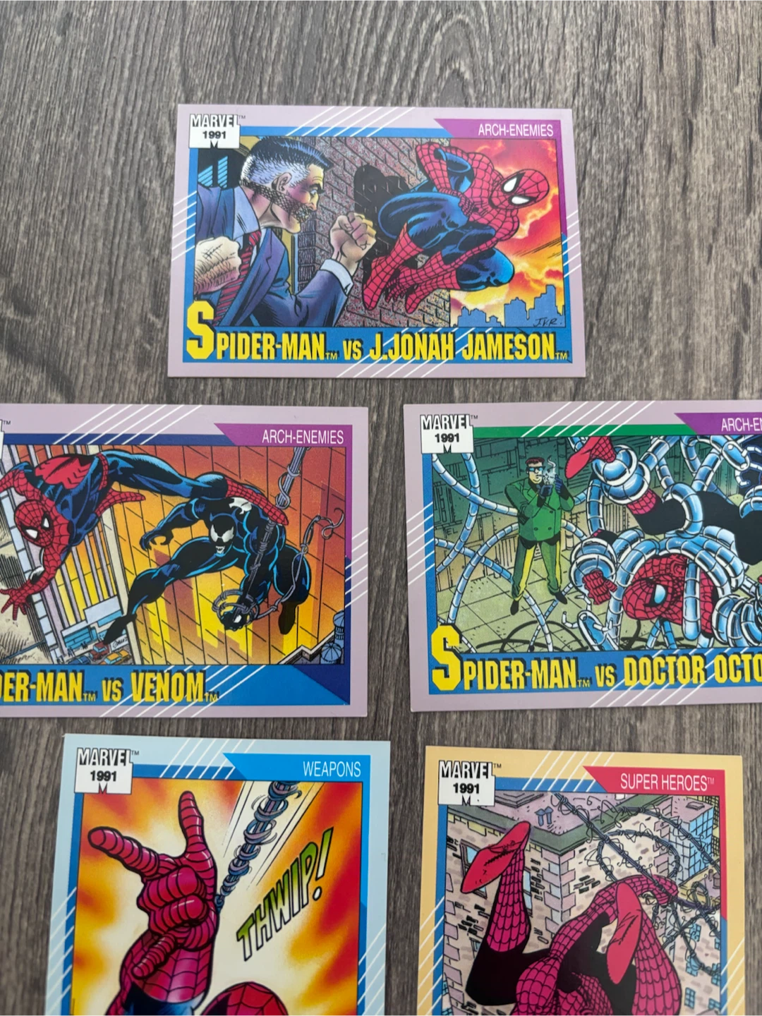 Marvel series 2 Spider-Man Trading Cards (1991) - photo 3