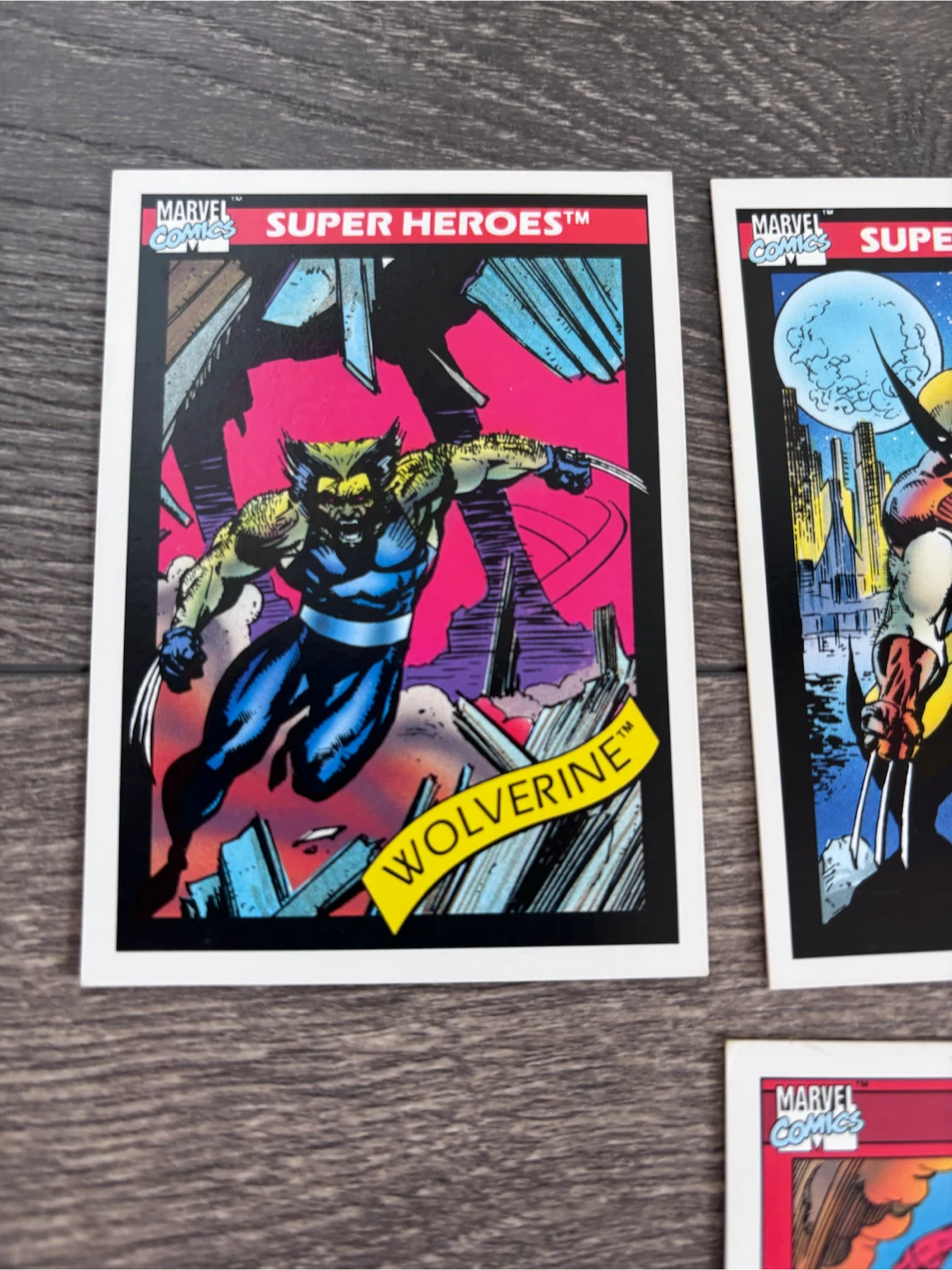 Marvel series 1, Wolverine, trading cards, 1990 - photo 4