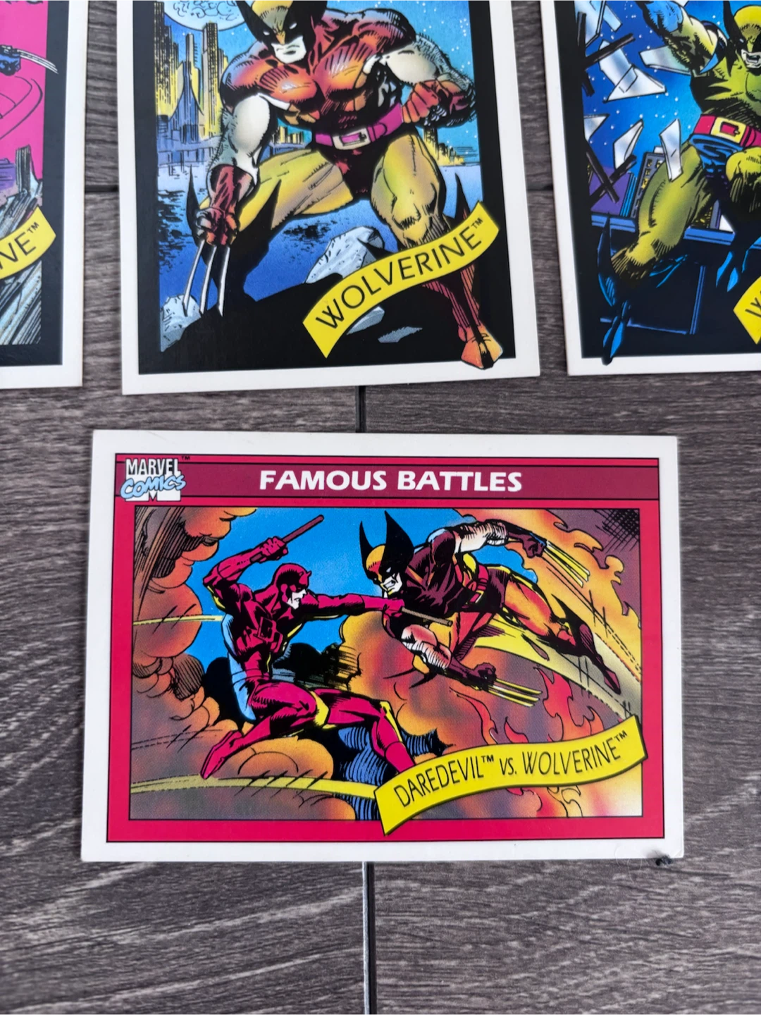 Marvel series 1, Wolverine, trading cards, 1990 - photo 5