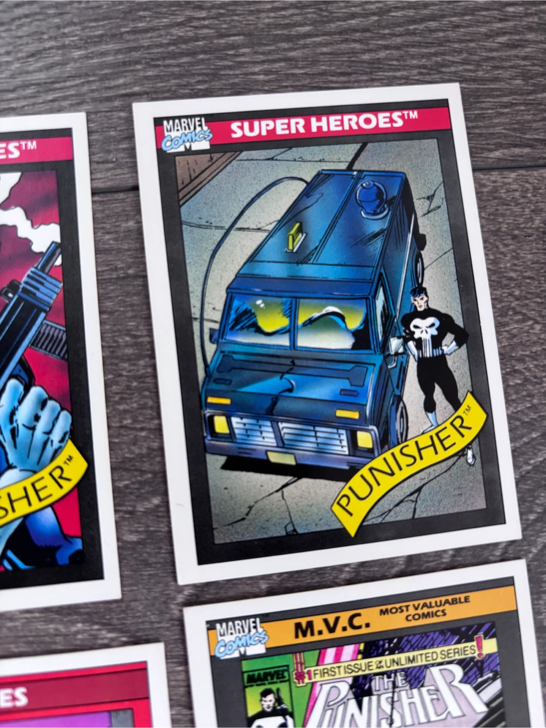 Marvel series 1, Punisher Trading Cards, 1990 - photo 2