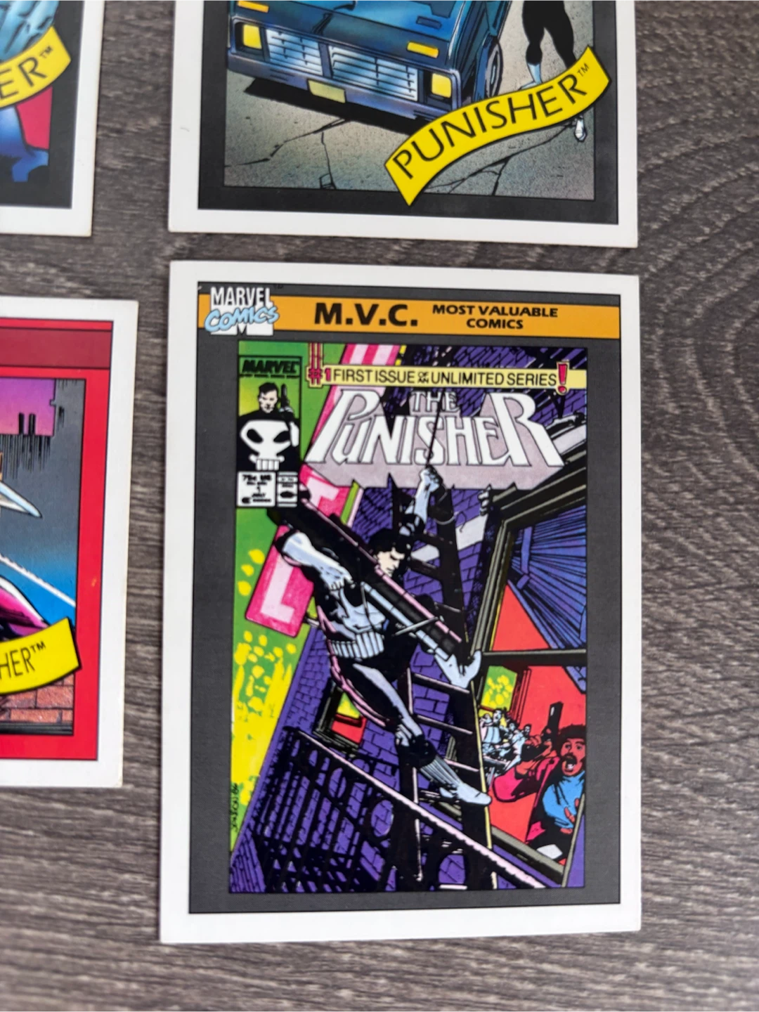 Marvel series 1, Punisher Trading Cards, 1990 - photo 3