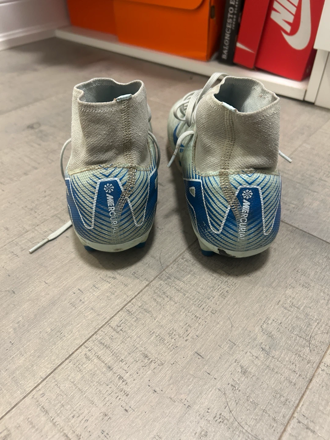 Nike Mercurial Academy Soccer Cleats - Light Blue - photo 4
