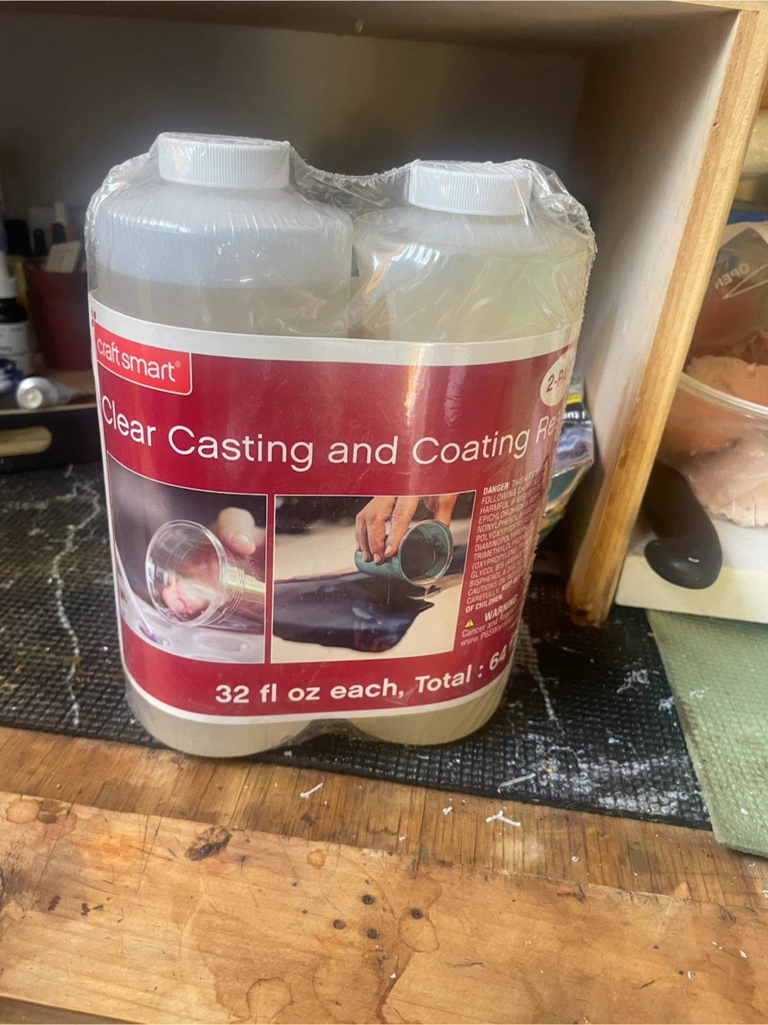 Craft Smart Clear Casting and Coating Resin - 64 fl oz Total