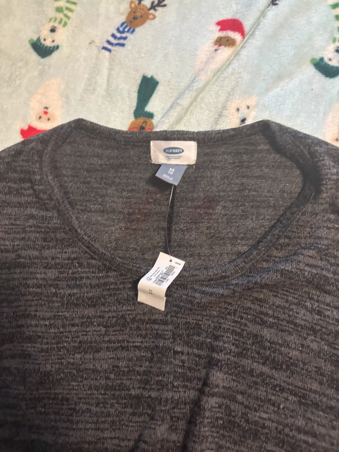 Old Navy Women's Long Sleeve Top - Charcoal Grey - XL - photo 2