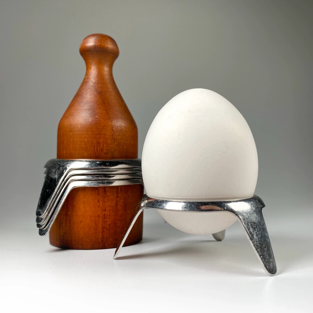 Vintage MCM Egg Holders