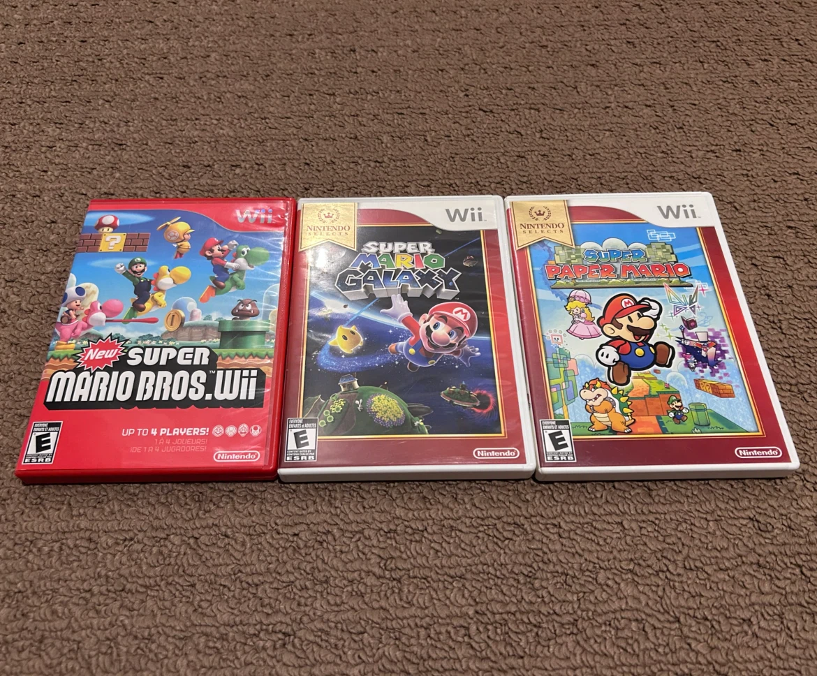 Nintendo Wii Super Mario Games