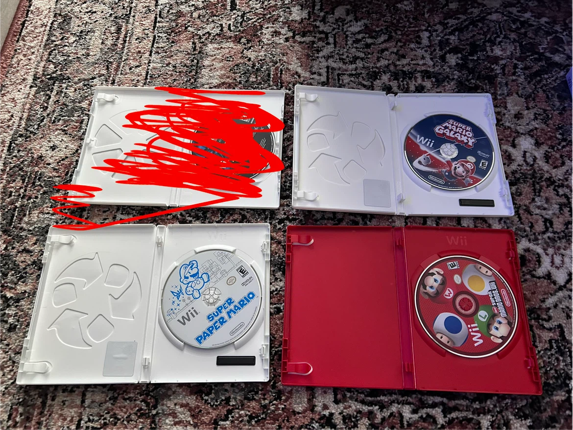 Nintendo Wii Super Mario Games - photo 2