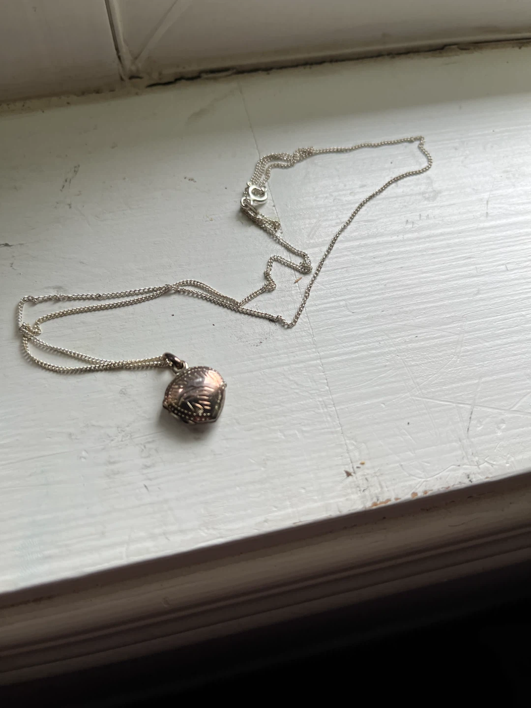 Sterling Silver Locket Necklace - photo 2