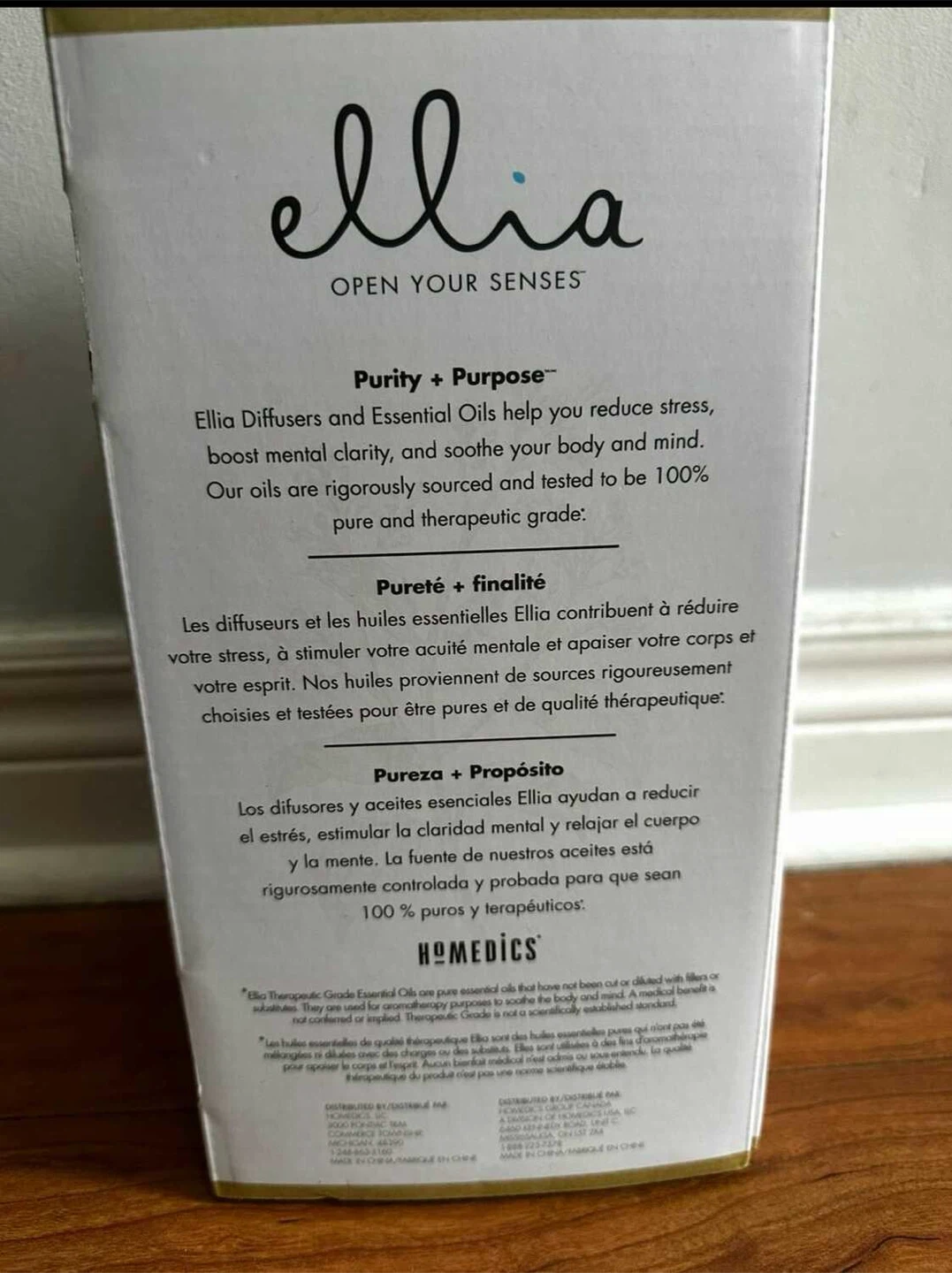 New! Blossom Ultrasonic Essential Oil Diffuser - photo 2