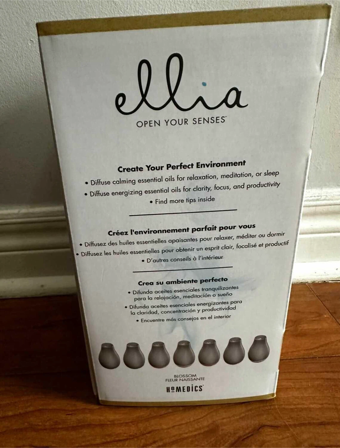 New! Blossom Ultrasonic Essential Oil Diffuser - photo 4