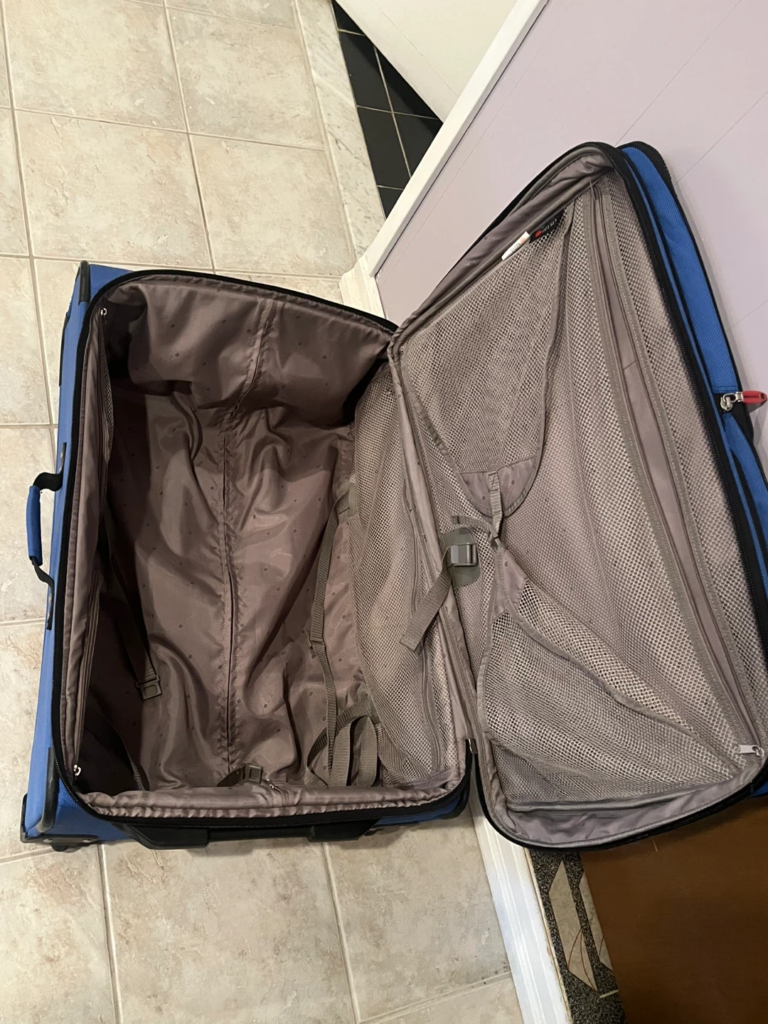 Blue Rolling Suitcase - photo 4