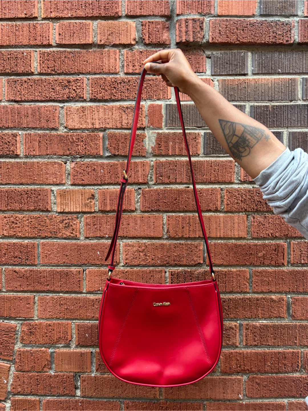 Calvin Klein Red Crossbody Bag