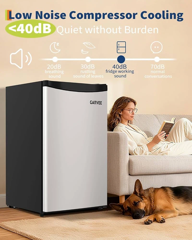 🔥 Brand NEW – EliteEdge 4.5 Cu. Ft. Mini Fridge with Freezer