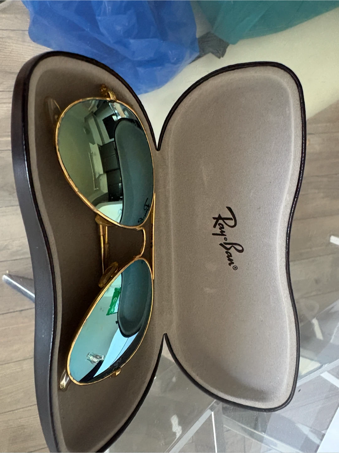 Ray-Ban  unisex’s Aviator Sunglasses