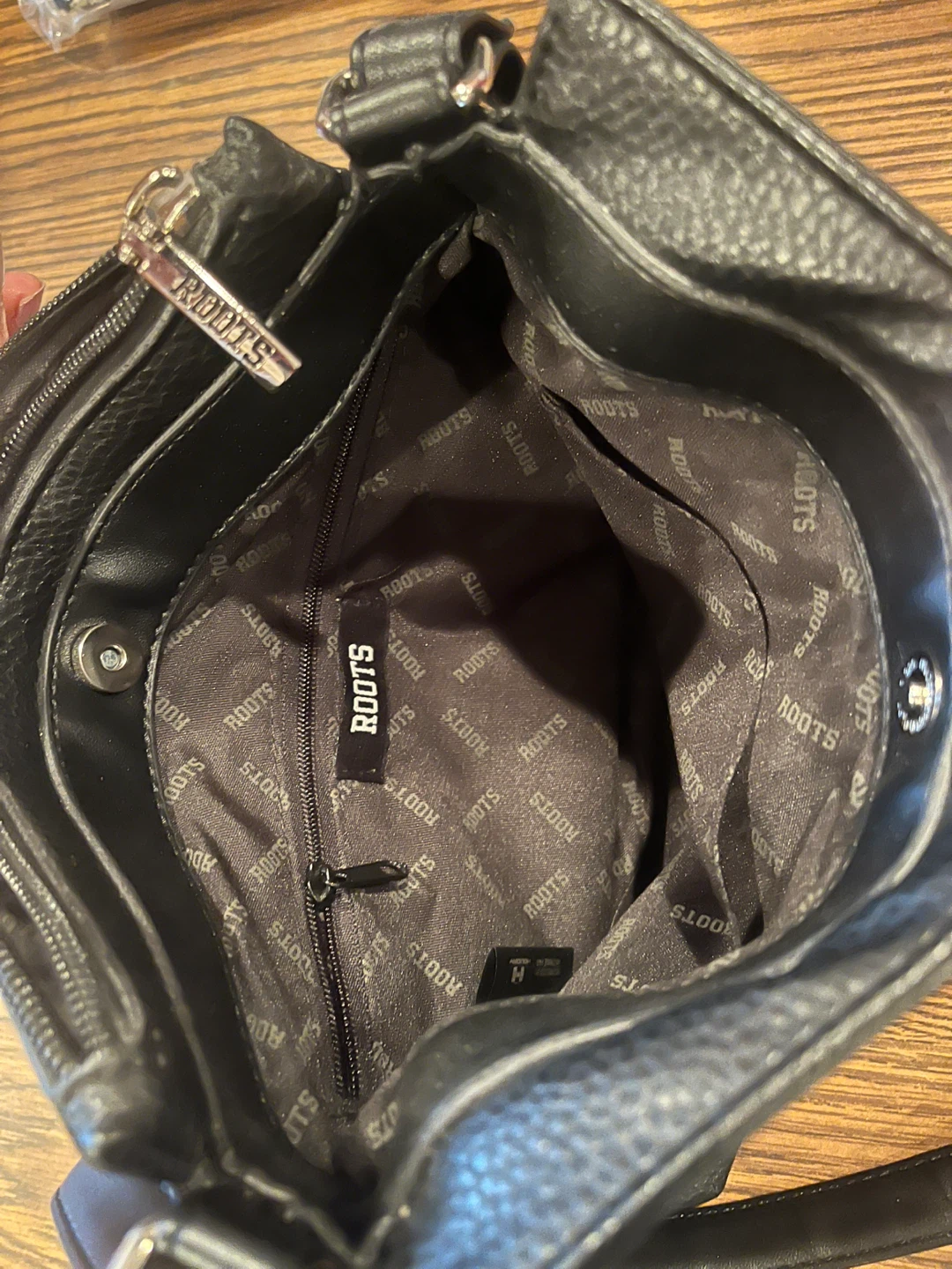Roots Black Crossbody Bag - photo 4