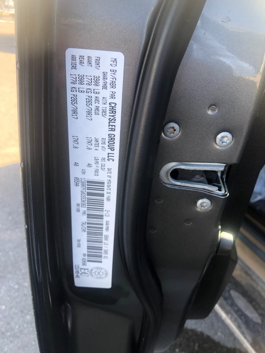 Dodge ram 1500 152k KM V6 engine price ony 13500 2013 model - photo 3