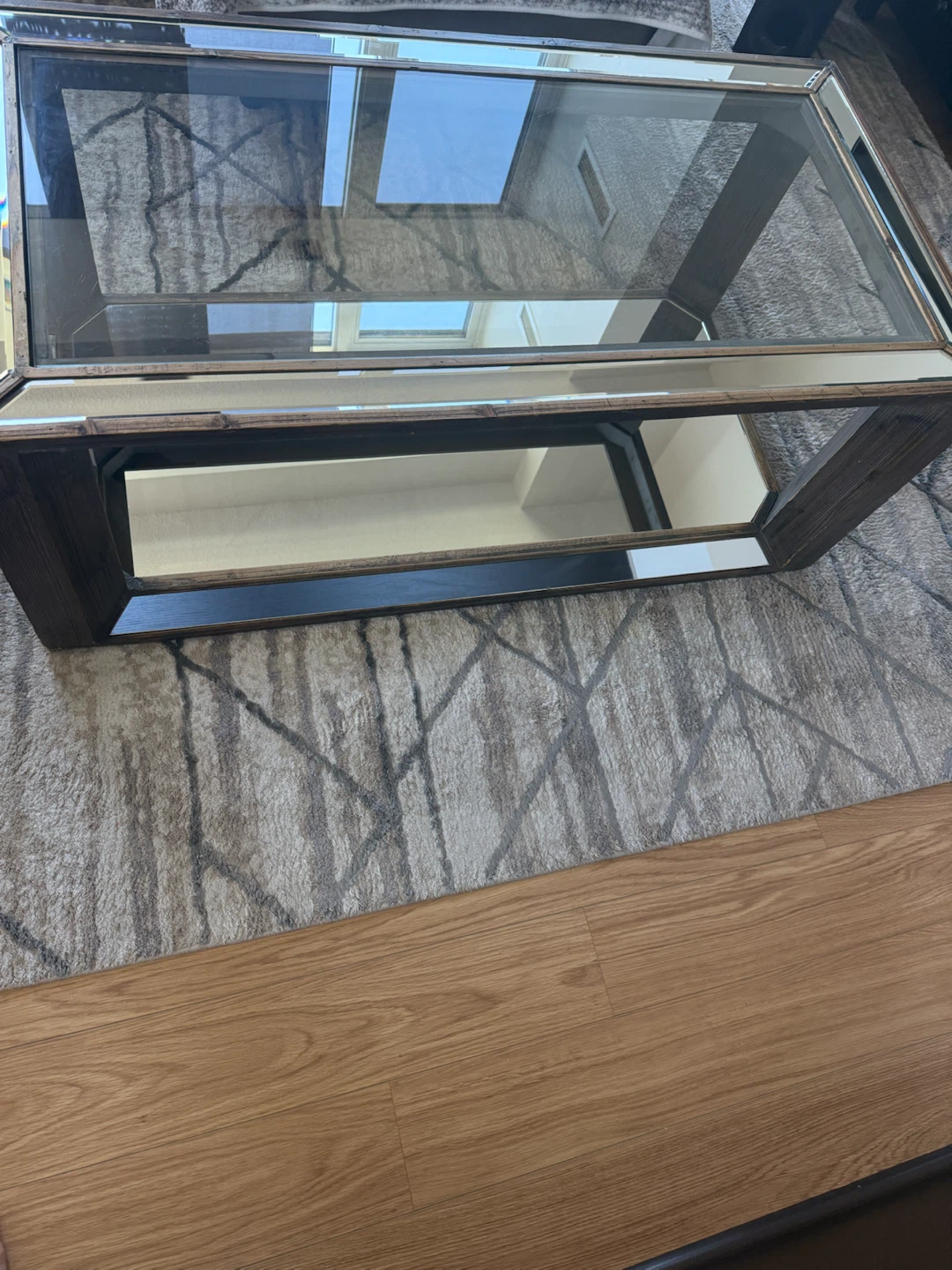 Mirrored Coffee Table - photo 2
