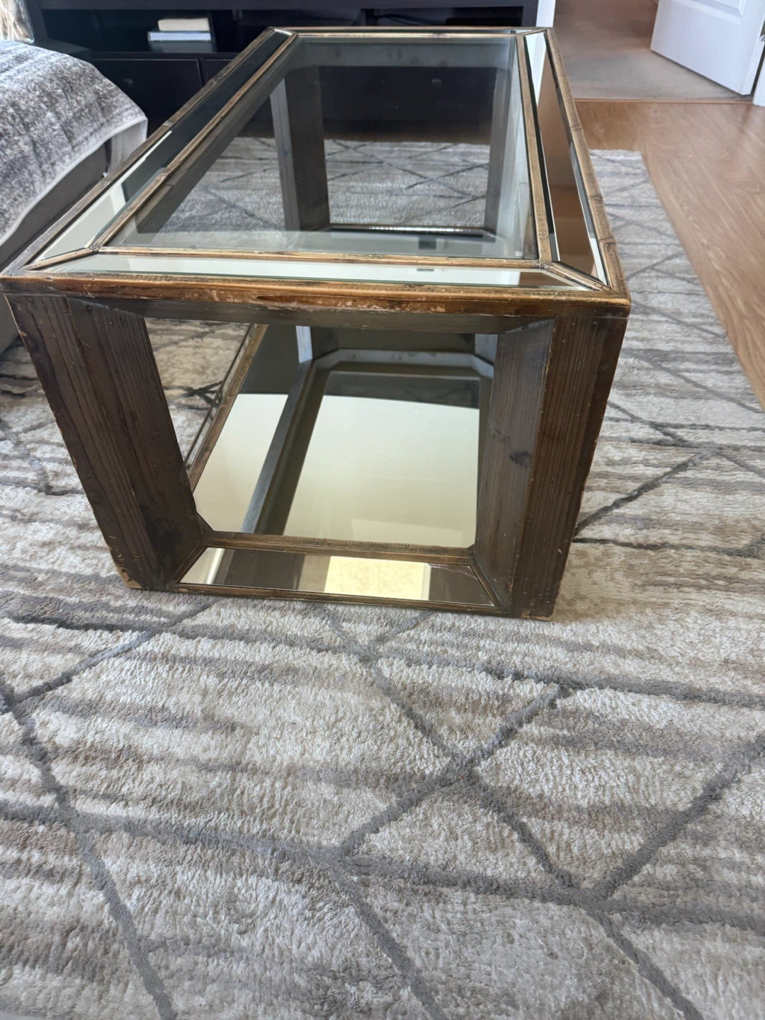 Mirrored Coffee Table - photo 3