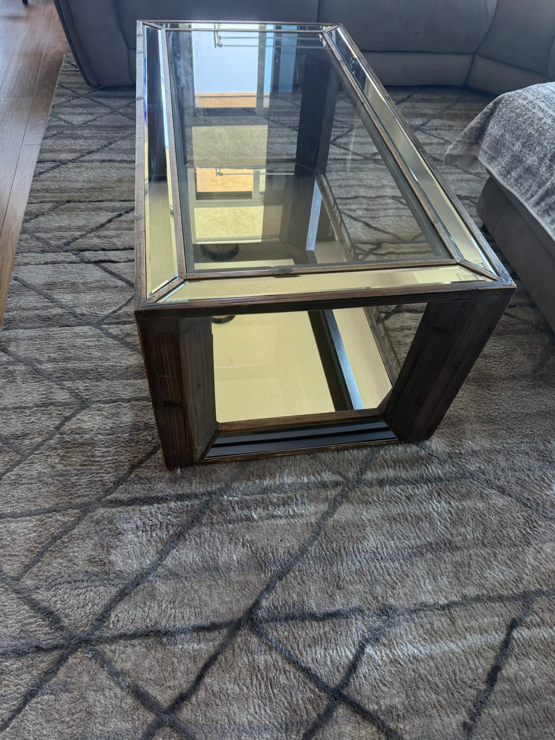 Mirrored Coffee Table - photo 4