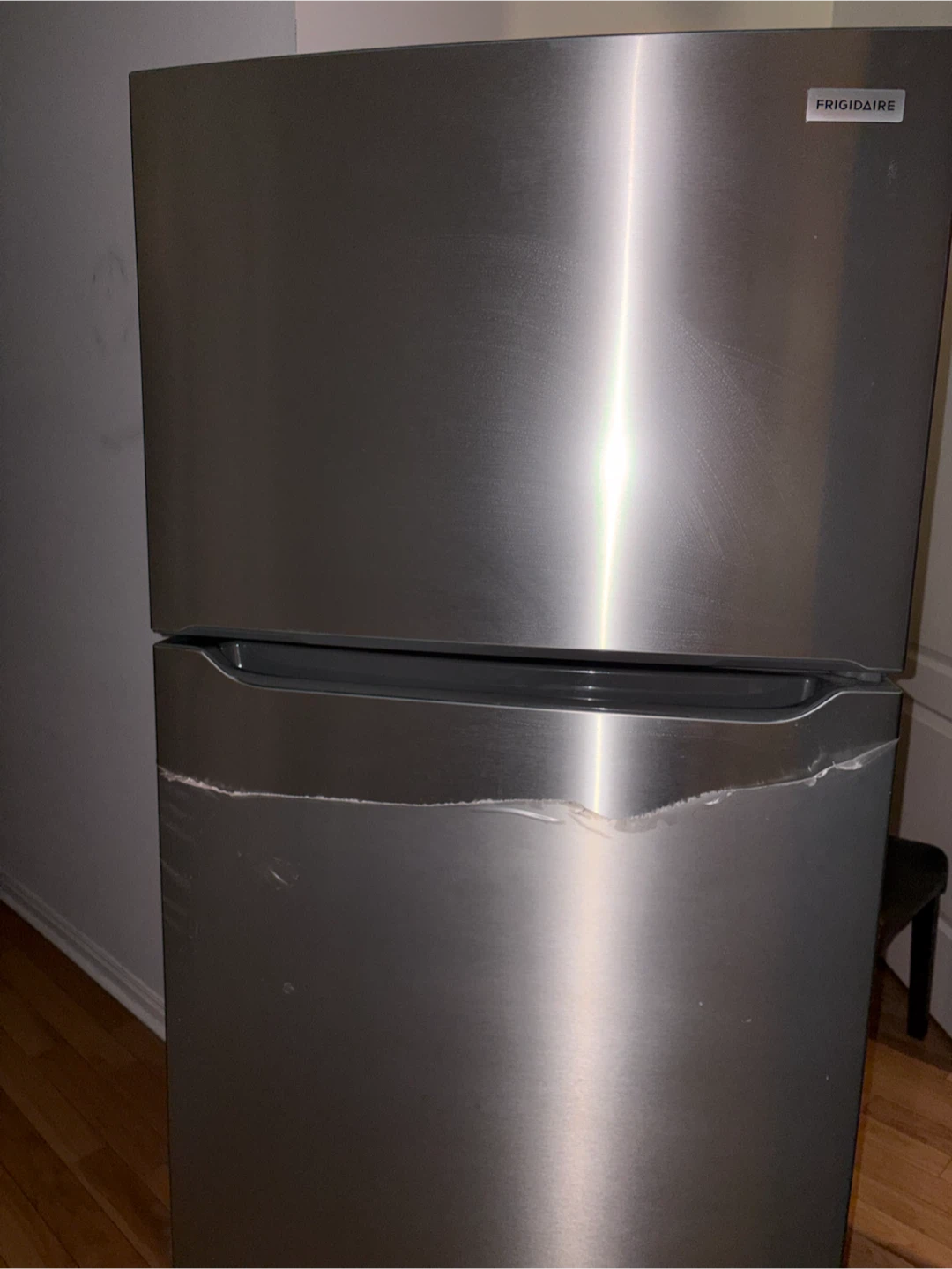 Frigidaire Refrigerator still in packing as in pic