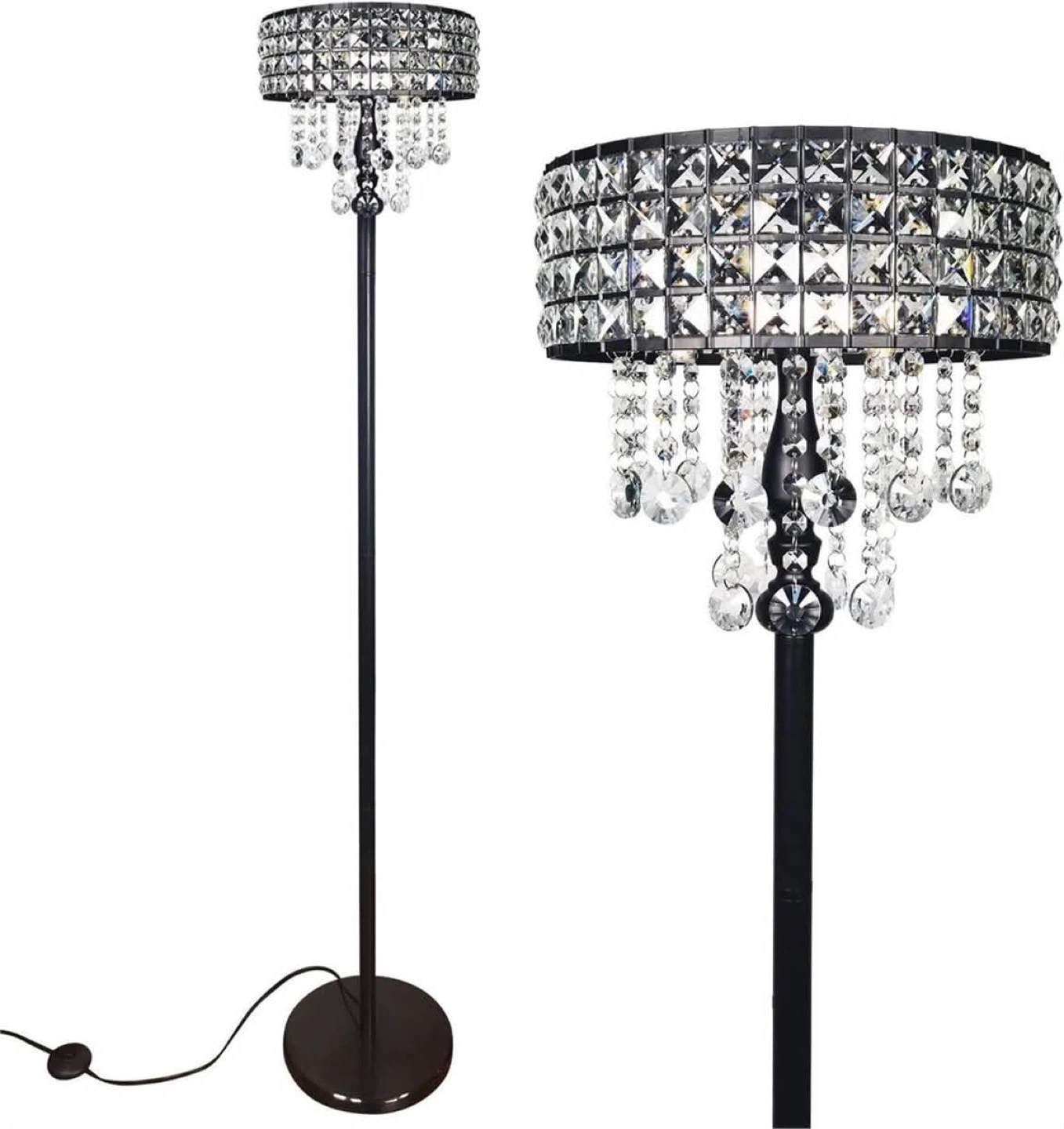 Crystal Floor Lamp Brand New