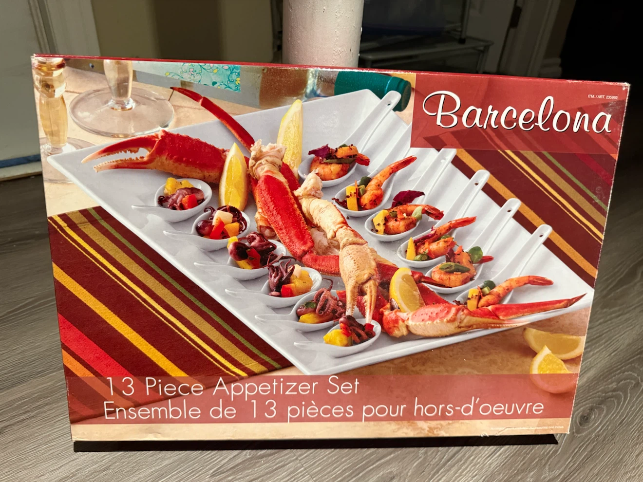 Barcelona 13 Piece Appetizer Set