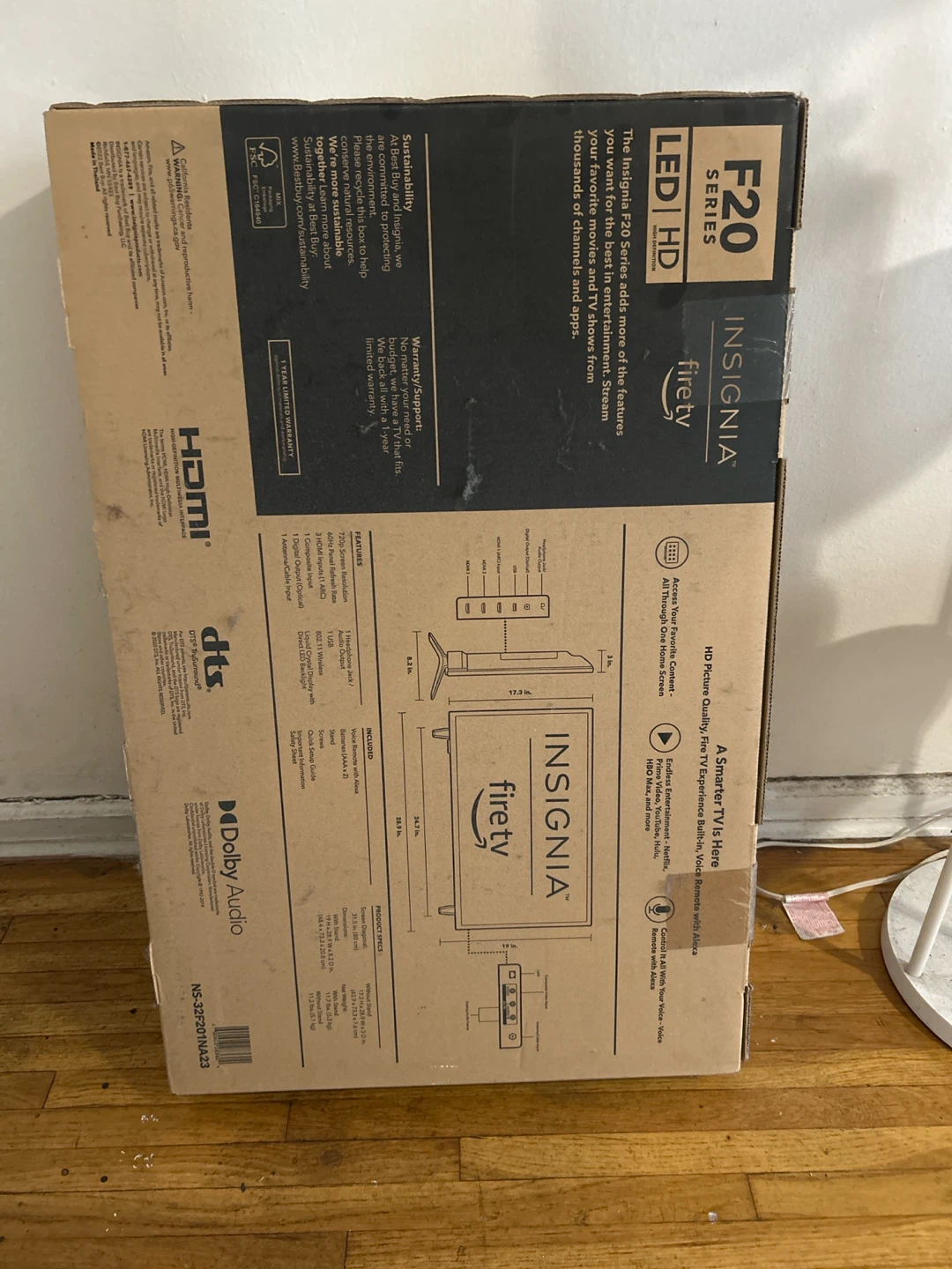 Insignia F20 Series 32" LED HD Fire TV - photo 2
