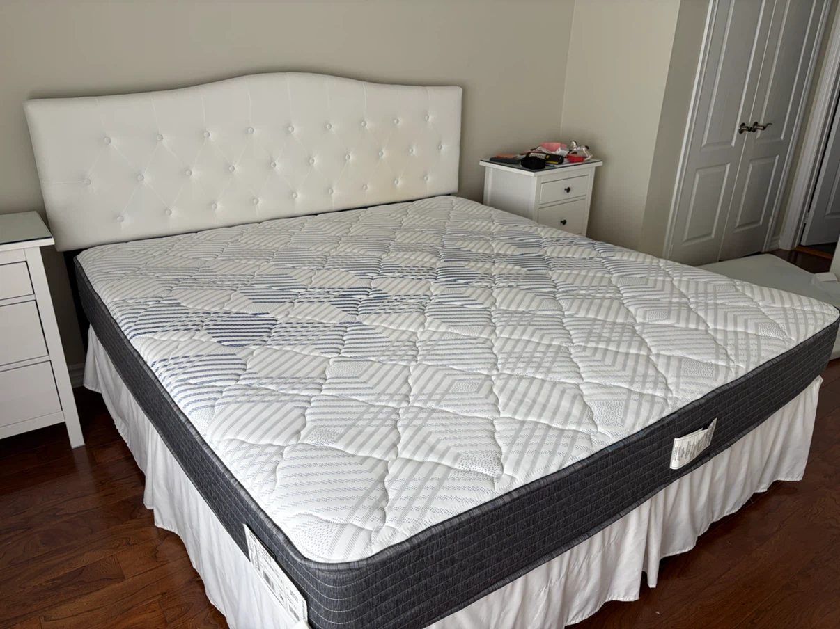 King Size Bed and Box Springs