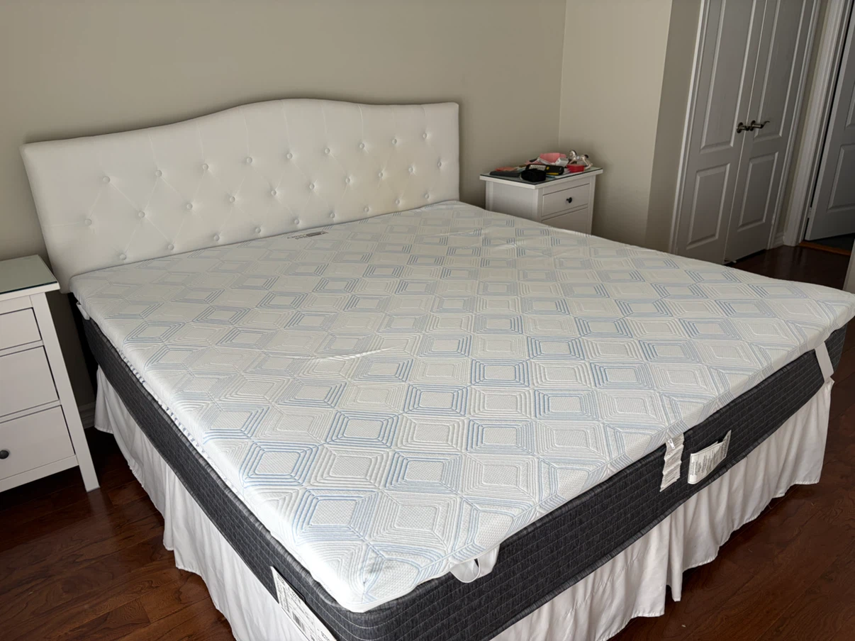 King Size Bed and Box Springs - photo 2