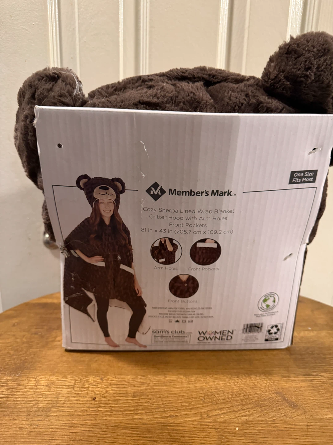 Member's Mark Cozy Critter Wrap Blanket - photo 3