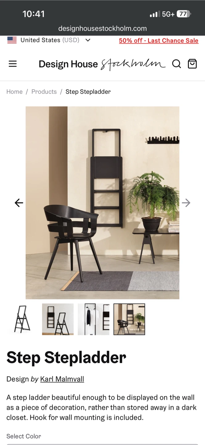 Step Ladder - Design House Stockholm - photo 3