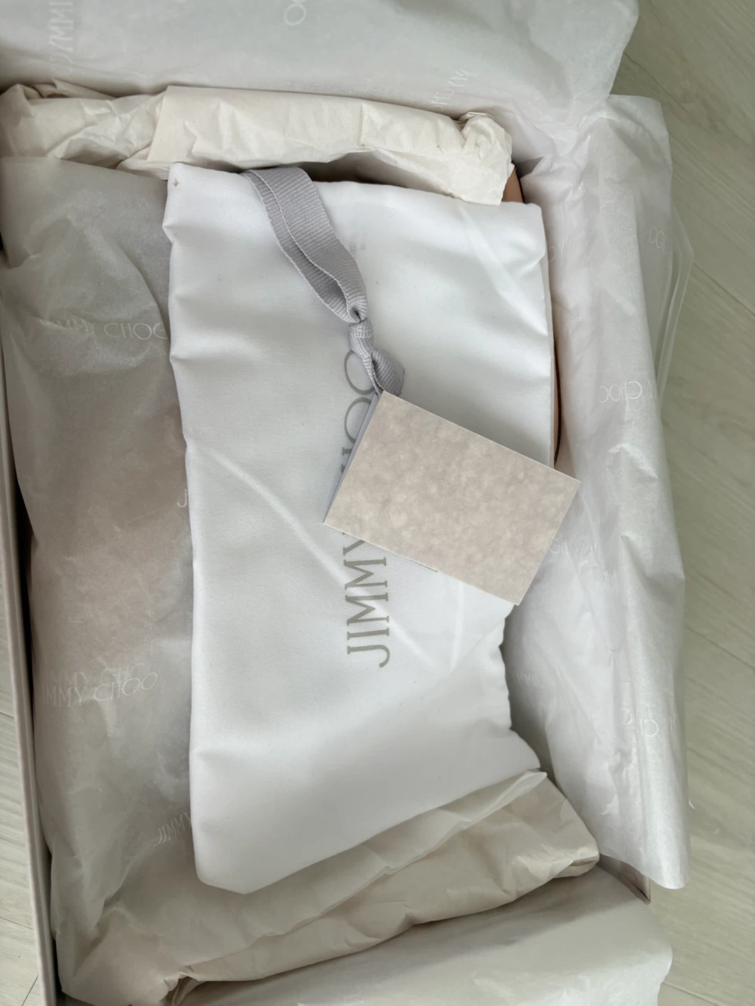 Jimmy Choo Nude Patent Leather Pumps Size 39 - photo 4