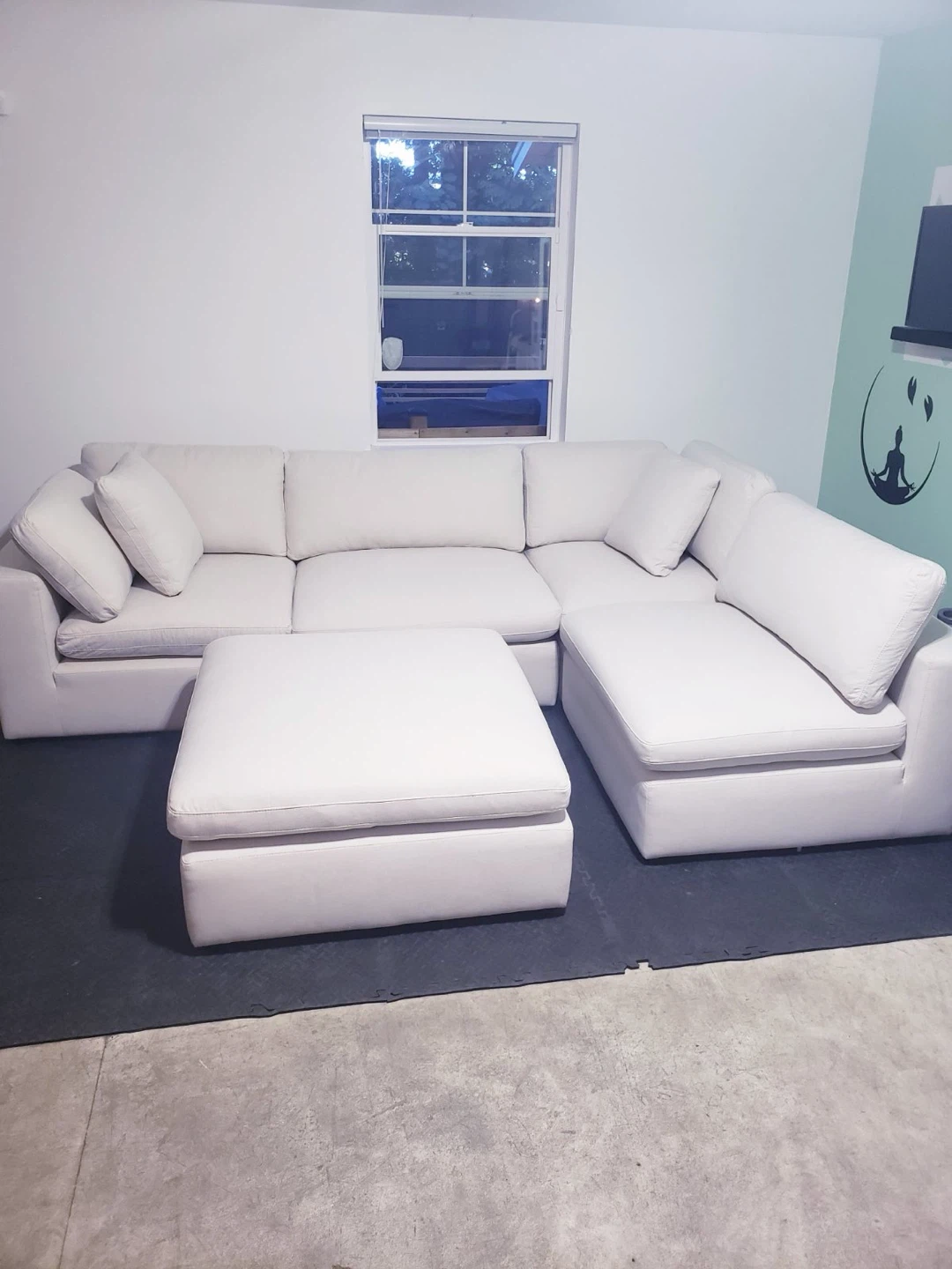 Sectional Sofa with Ottoman ( Delivery Available ) - photo 4
