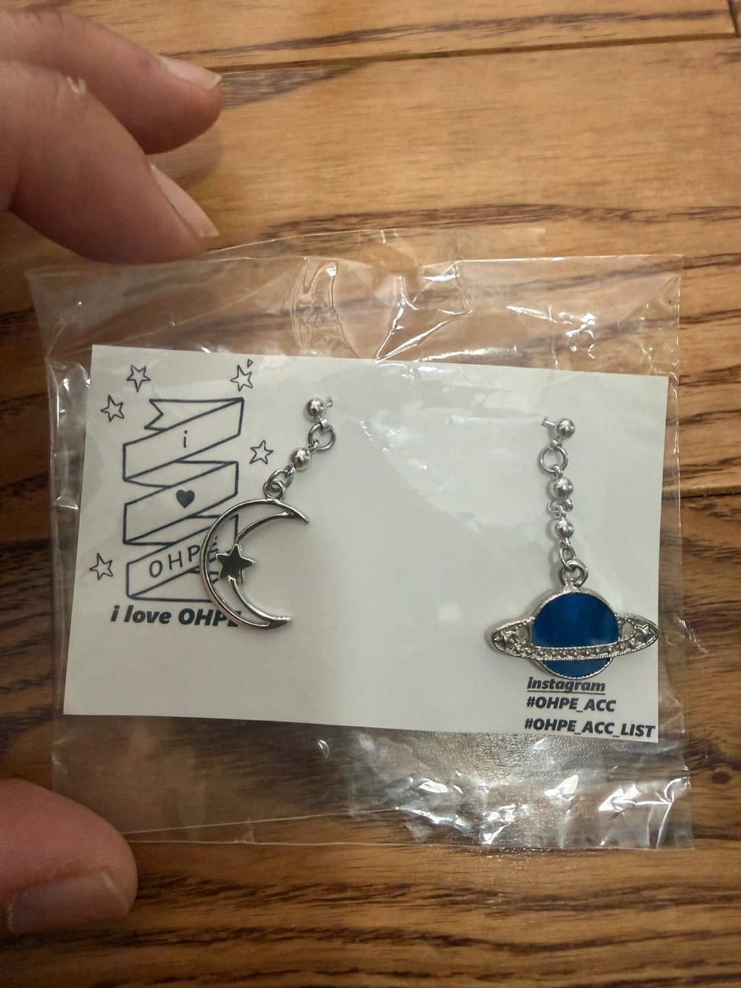 OHPE Moon and Planet Earrings
