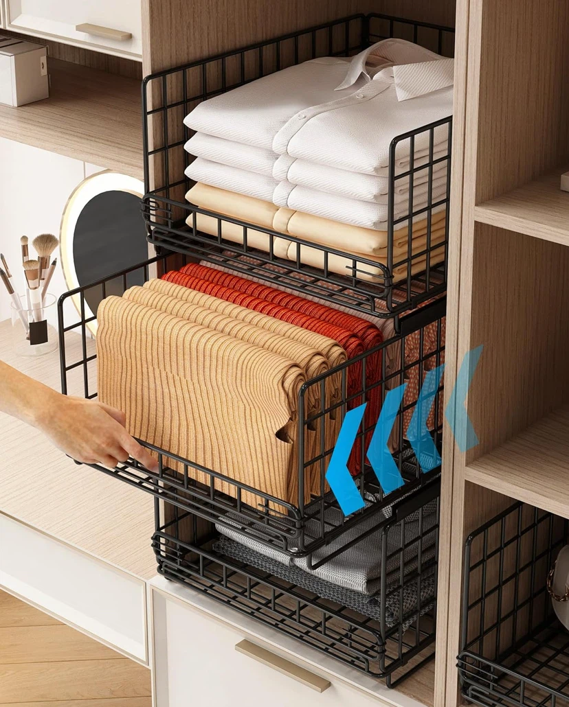 Wire Storage Baskets (Set of 3) - photo 3