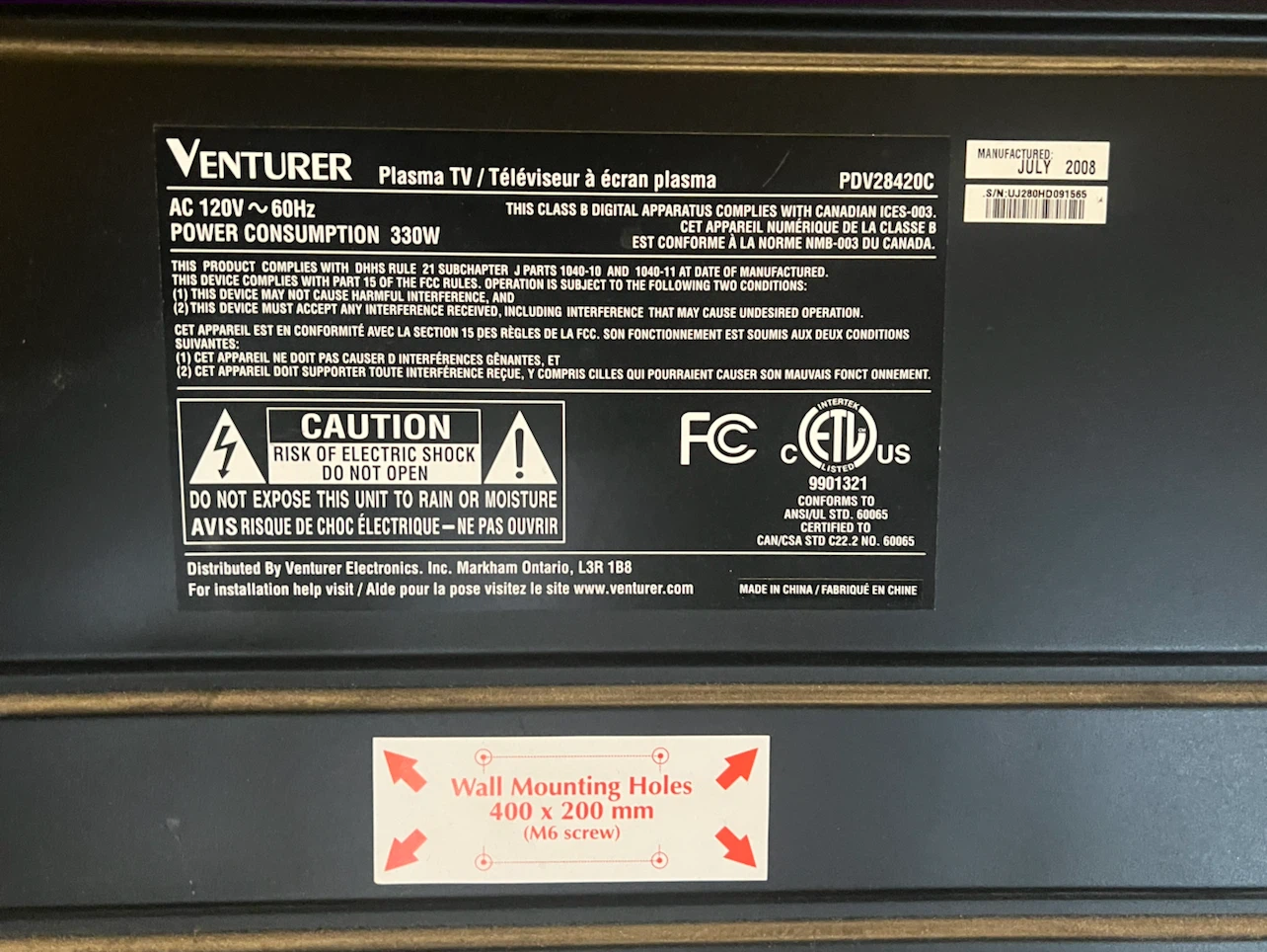 TV for sale - photo 3