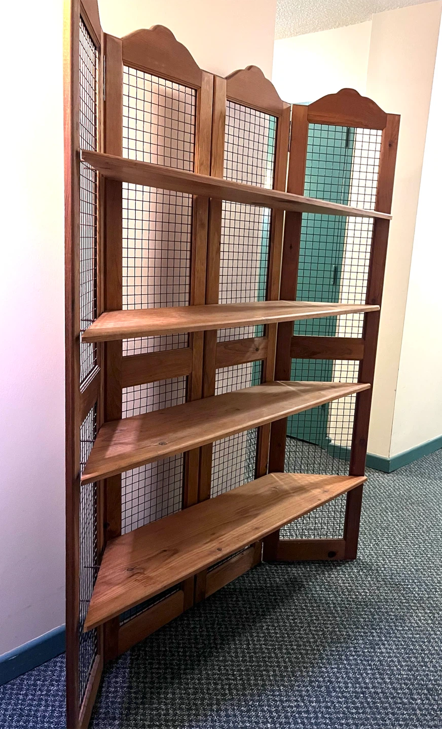 Wooden Shelf Unit- Pine Made in Canada