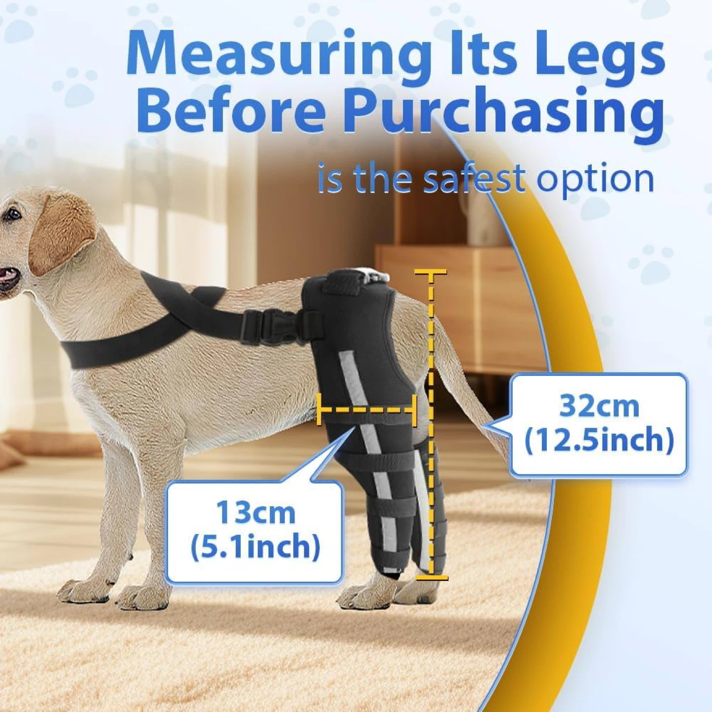 Mrouen Double Dog Knee Brace for Back Legs - New - photo 2