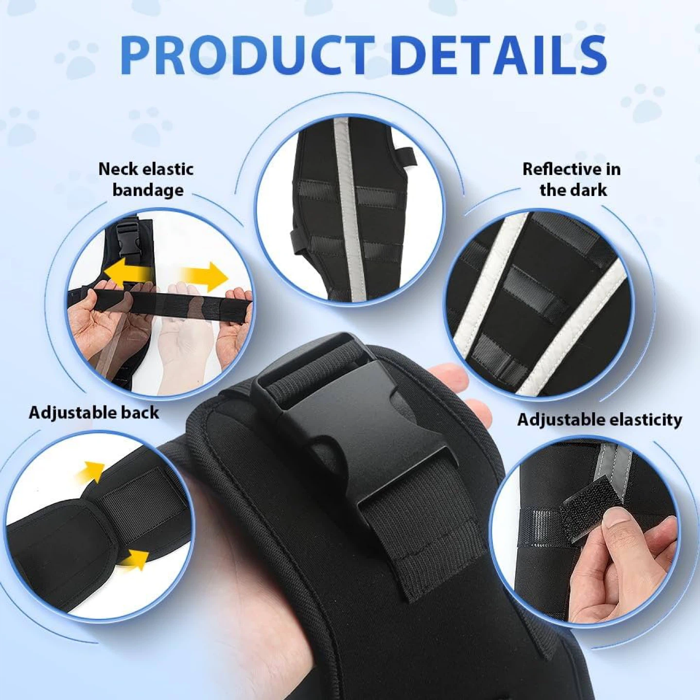 Mrouen Double Dog Knee Brace for Back Legs - New - photo 4
