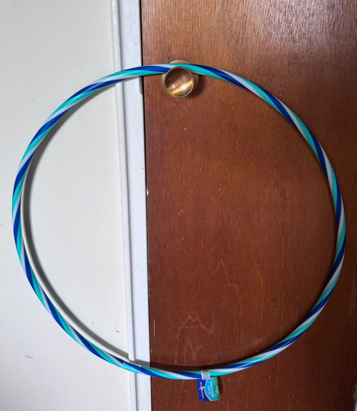 Hula Hoop - Blue, Teal & White