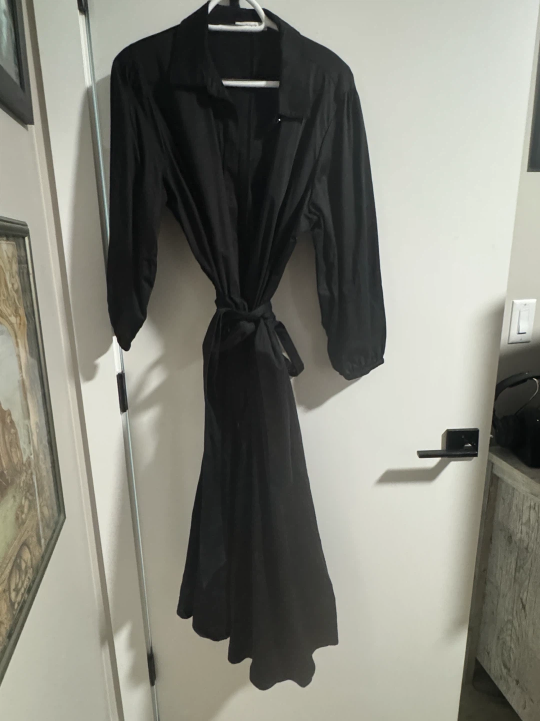 RICKI'S Black Dress, Gauze pants, t-shirt