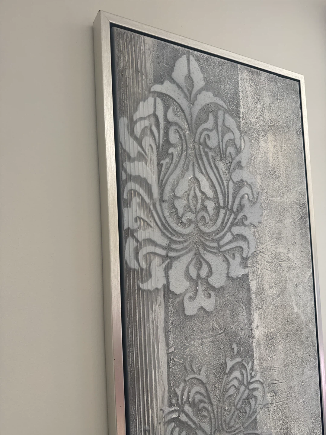 Silver Framed Decorative Wall Art - photo 2