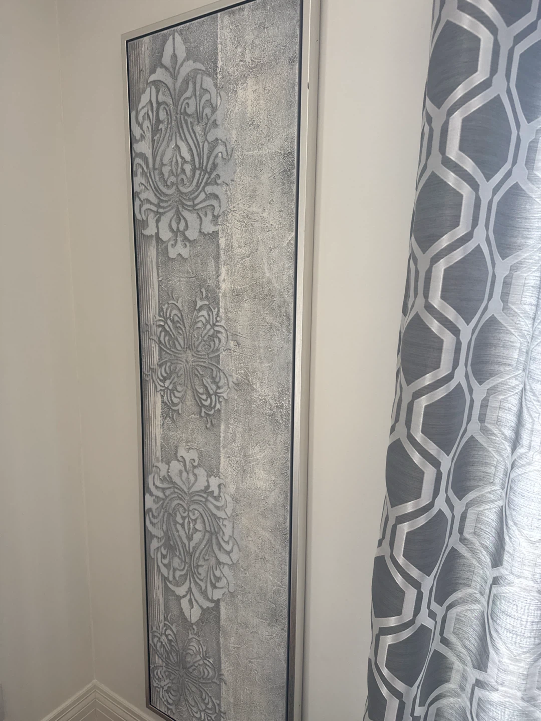 Silver Framed Decorative Wall Art - photo 3