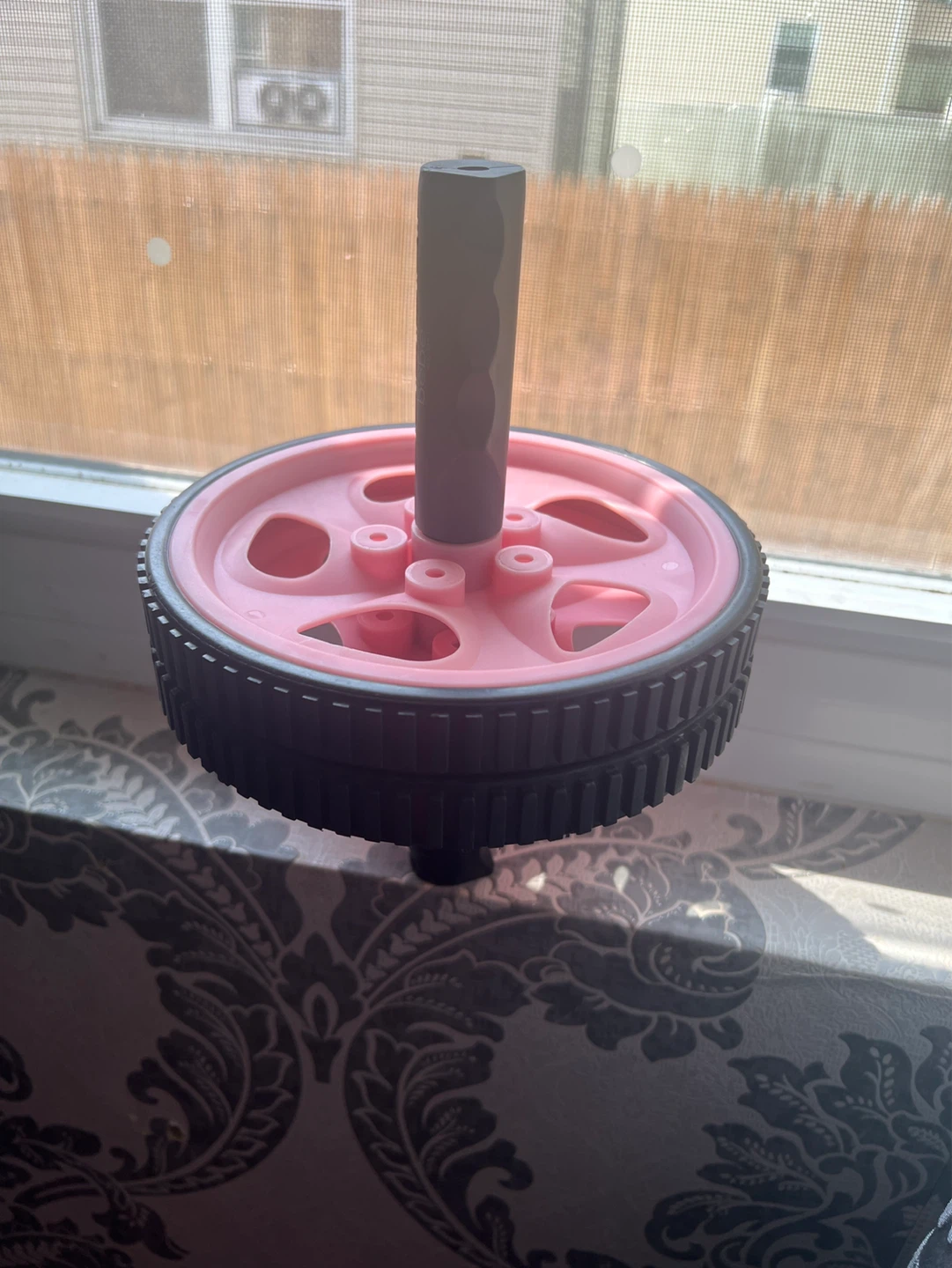 Pink Ab Roller Wheel