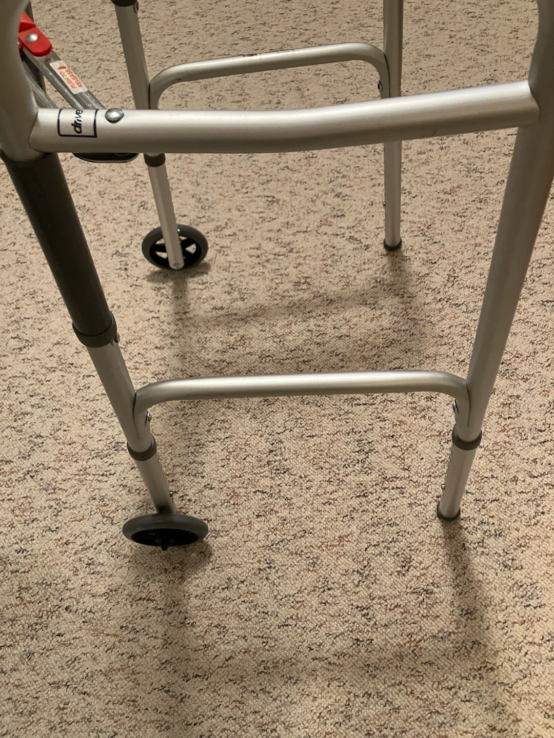 DRIVE Foldable 2-Wheel Walker