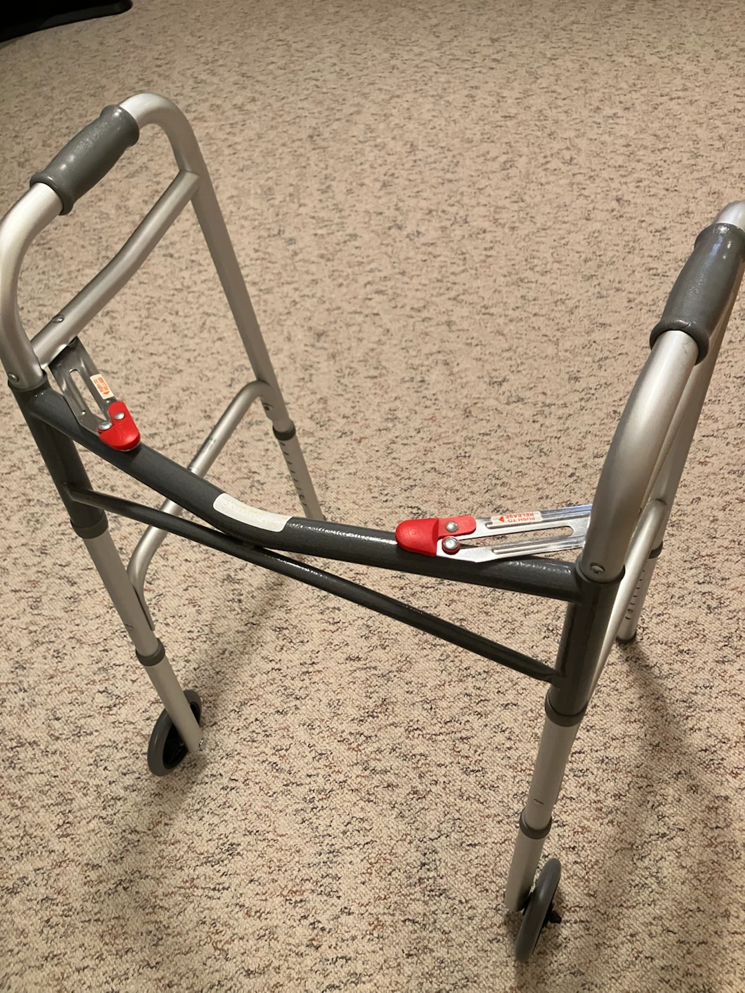 DRIVE Foldable 2-Wheel Walker - photo 2